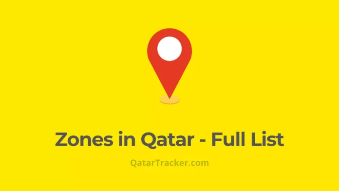 Zones in Qatar - Full List